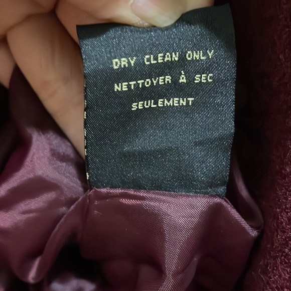 Dells Spiga burgundy color jacket (sz m) - Picture 8 of 9